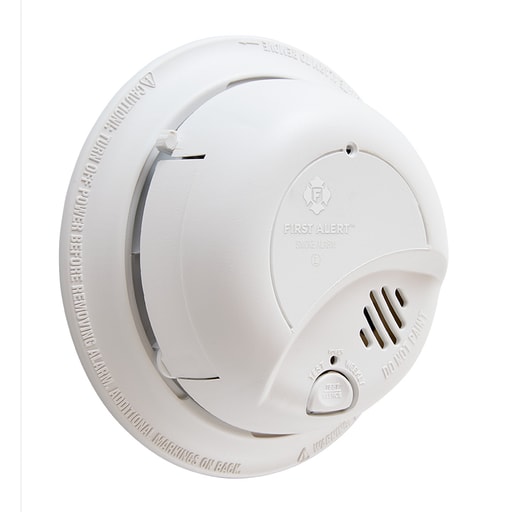 BRK Electronics - BRK 9120B 120V AC 60Hz Wire-In Smoke Alarm, 9V Battery Backup