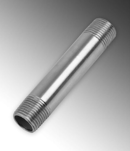 Cal Pipe - Calbrite S407CLCN00 3/4" x CLOSE Rigid Conduit Nipple, Type 304 Stainless Steel