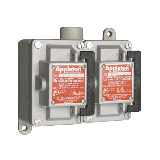 Appleton Switch Appleton Electric - Appleton EFDB17512 2-Position 2 Circuit Selector Switch