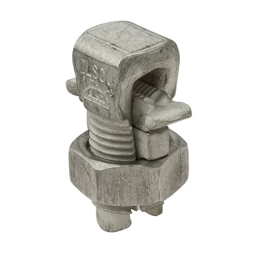 Ilsco - Ilsco AK-6 Aluminum Split Bolt, Main Range 6-10, Tap Range 6-10, Tin Plated, UL, CSA