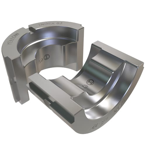 Ilsco - Ilsco ILD-62 Compresion U Die, Yellow Color Code, Crimping Capacity 250, Flex 4/0 G,H,I,K,M,DLO