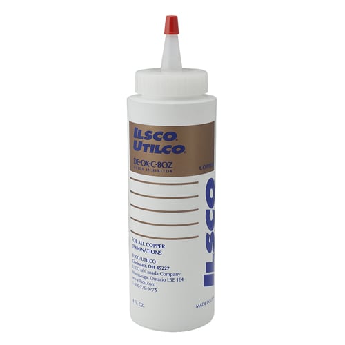 Ilsco - Ilsco DE-OX-C-8OZ DE-OX® Oxide Inhibitor, Copper, 8oz Bottle