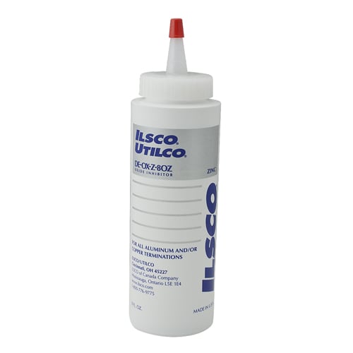 Ilsco - Ilsco DE-OX-Z-8OZ DE-OX® Oxide Inhibitor, Zinc Flecks Additive, 8oz Bottle
