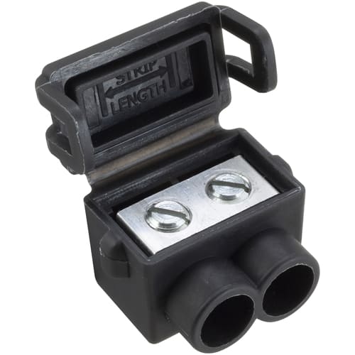 Ilsco - ILSCO MAC-618-T-K AL 6-18, BLACK, P