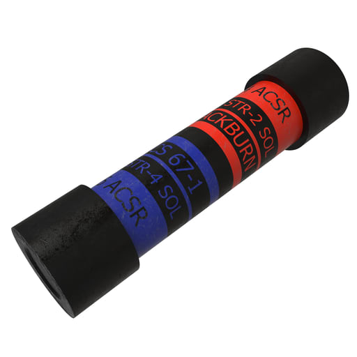 Ilsco - Ilsco PICS-67 Aluminum Insulated Service Entrance Sleeve, Dual Rated, Main Conductor Range 2 Sol - 4, Tap Range 4 Sol - 6, Orange Color Code, Die Index ND-BG