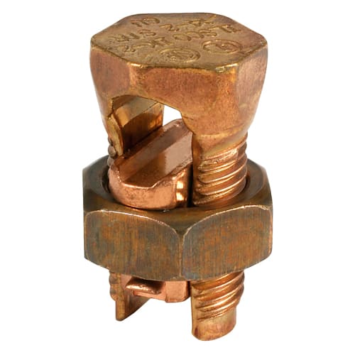 Ilsco - Ilsco IK-3/0 Copper Split Bolt, Conductor Range for Equal Main & Tap 3/0-2 Sol, UL, CSA