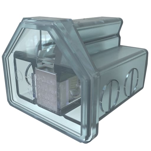 Ilsco - Ilsco PCT-2-2/0 Cleartap Insulated Aluminum Multi-Tap Connector, Dual Rated, Conductor Range 2/0-14, 2 Ports, Tin Plated, UL, CSA