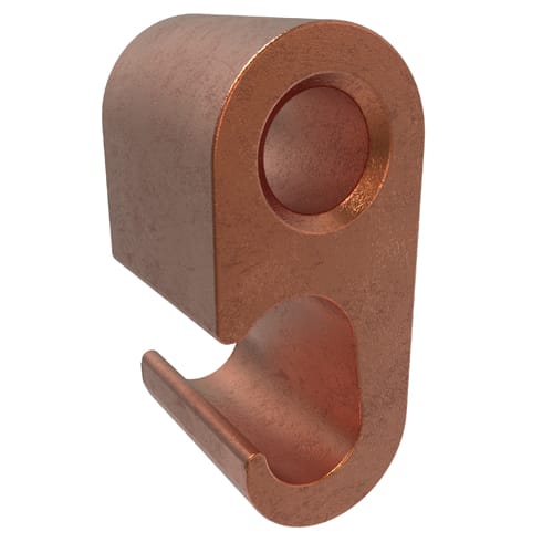 Ilsco - Ilsco GGC-1 Permaground Copper Grounding Grid, Main Conductor Range 2-6, Tap Range 2-6, UL, CSA