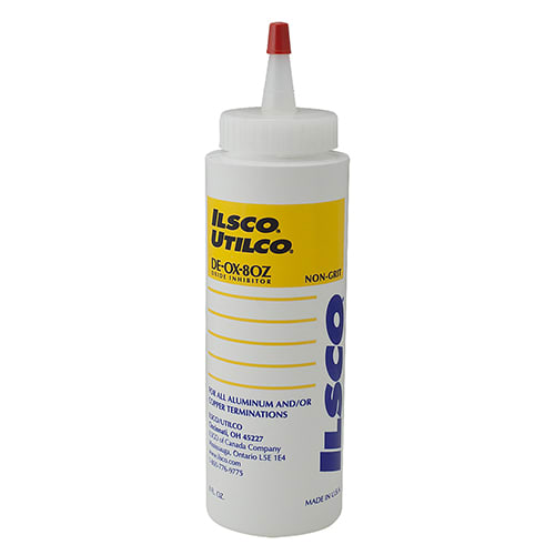 Ilsco - Ilsco DE-OX-8OZ DE-OX® Oxide Inhibitor, Non-Grit, 8oz Bottle