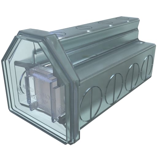 Ilsco - Ilsco PCT-4-350 Cleartap Insulated Aluminum Multi-Tap Connector, Dual Rated, Conductor Range 350-6, 4 Ports, Tin Plated, UL, CSA