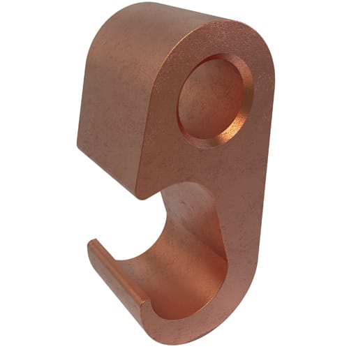 Ilsco - Ilsco GGC-3 Permaground Copper Grounding Grid, Main Conductor Range 250-1/0, Tap Range 2/0-1/0, Ground Rod Sizes up to 5/8in, Rebar Sizes #3-#4, UL, CSA