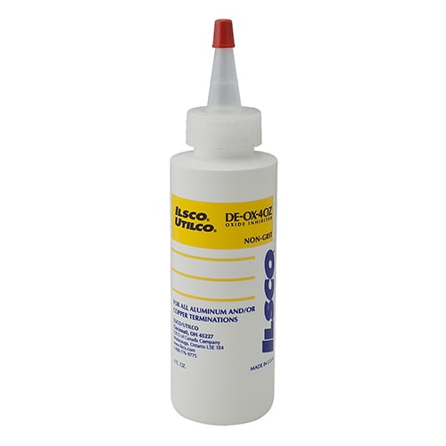 Ilsco - Ilsco DE-OX-4OZ DE-OX® Oxide Inhibitor, Non-Grit, 4oz Bottle