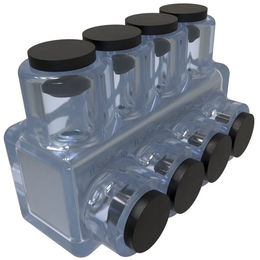 Ilsco - ILSCO ECTS-4-4 Clear Ins Mech T 4-1