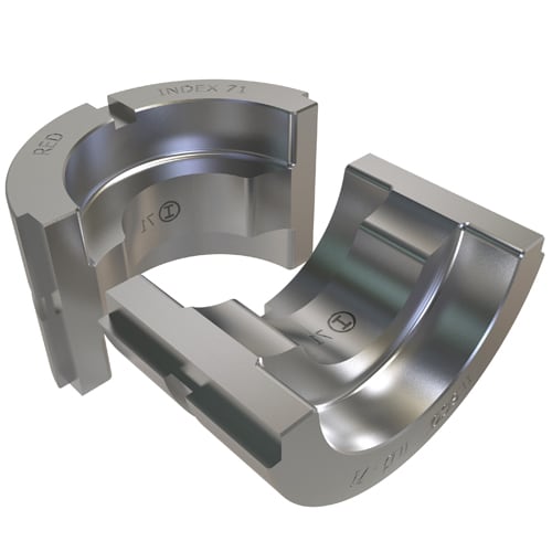 Ilsco - Ilsco ILD-71 Compresion U Die, Red Color Code, Crimping Capacity 350, Flex 250 I,K,M, 262 DLO