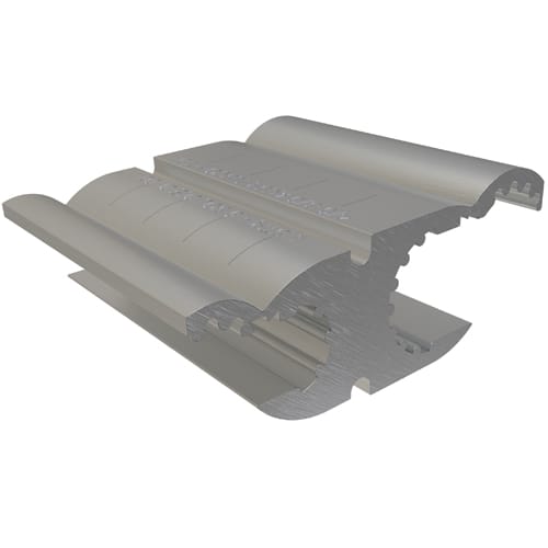 Ilsco - Ilsco HT-3 Aluminum Compression Tap Connector, Dual Rated, Main Conductor Size 4/0, Tap Range 1/0 Sol - 6 Sol and 1 Str - 6 Str, CSA
