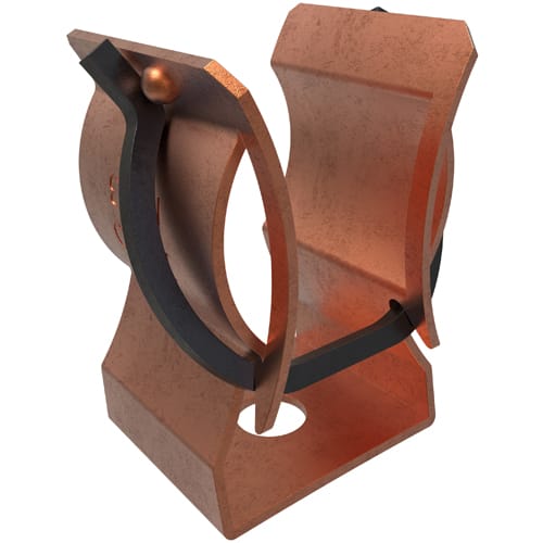 Ilsco - ILSCO M-163 CU FUSE CLIP 60A-250V B