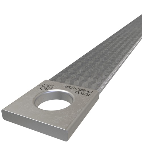Ilsco - ILSCO FX-BE24T58 CU FLEX BRAID 340A