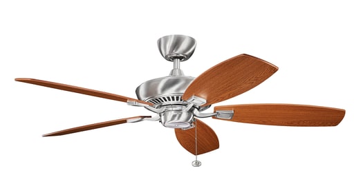 Kichler Lighting - Kichler 300117BSS Canfield 52" Fan Brushed Stainless Steel