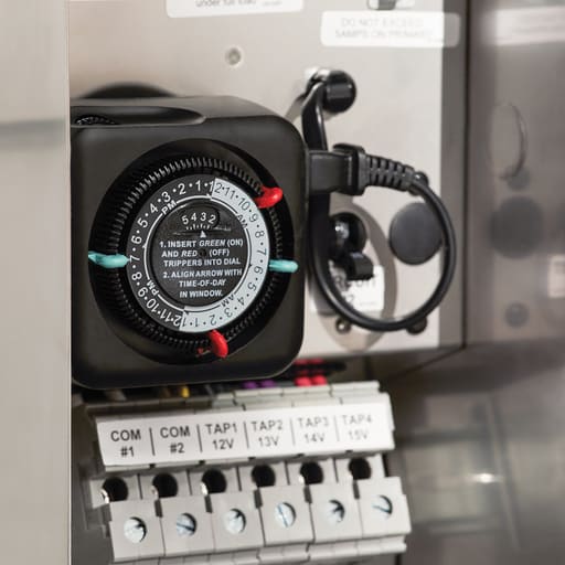 Kichler Lighting - Kichler 15557BK Transformer Mechanical Timer Black