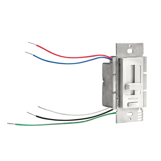 Kichler Lighting - Kichler 6DD24V060WH 6DD Series 24V LED Driver + Dimmer - 60W White