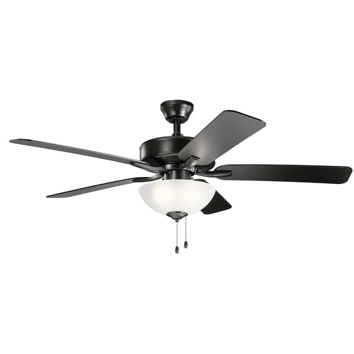 Kichler Lighting - Kichler 330017SBK 52" Basics Pro Select Fan Satin Black
