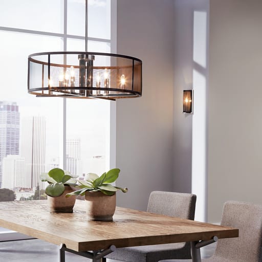 Kichler Lighting - Kichler 43715PN Titus 8 Light Chandelier Polished Nickel