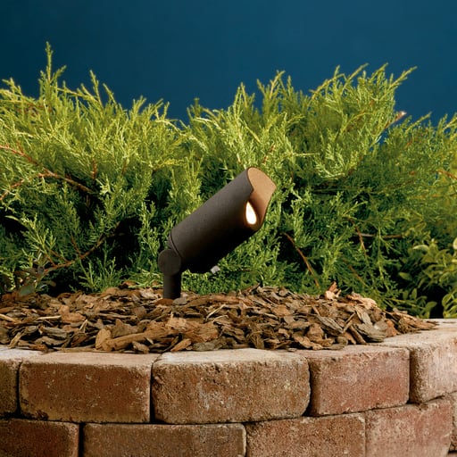 Kichler Lighting - Kichler 15384AZT 12V 1 Light Mini Accent Light Textured Architectural Bronze