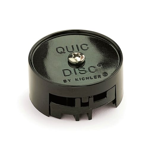 Kichler Lighting - Kichler 15509BK Low Voltage Quic Disc® Connector Black