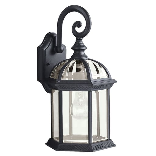Kichler Lighting - Kichler 9735BK Barrie 15.5" 1 Light Wall Light Black