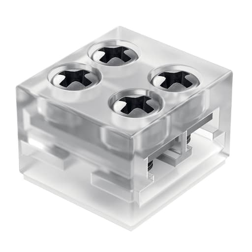 Kichler Lighting - Kichler 1TBTT1CLR Tape to Tape Terminal Block Connector Clear