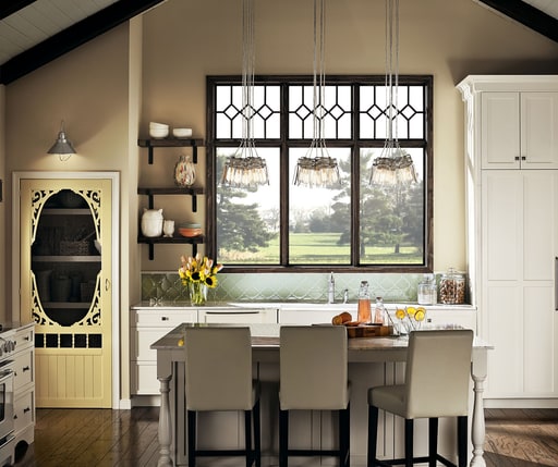 Kichler Lighting - Kichler 42877NI Brinley™ 7.75" 6 Light Pendant with Clear Glass Brushed Nickel