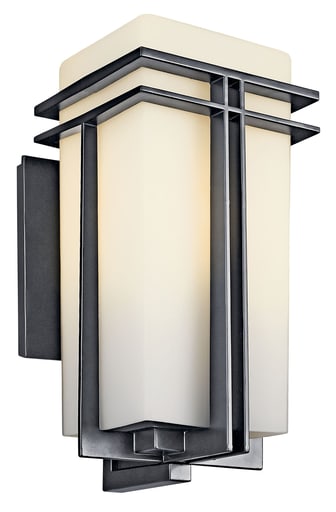 Kichler Lighting - Kichler 49202BK Tremillo™ 17.25" 1 Light Wall Light Black
