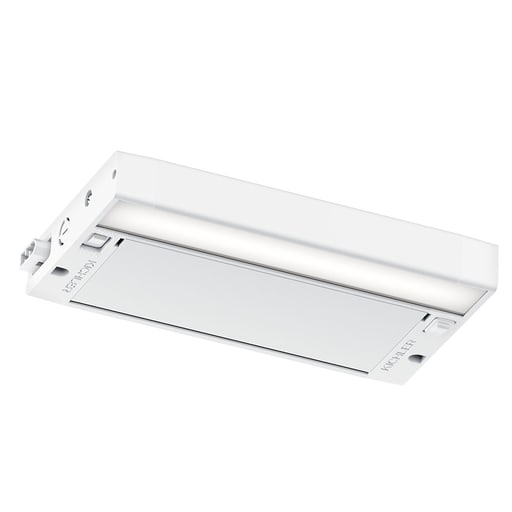 Kichler Lighting - Kichler 6UCSK08WHT 6U 8" 2700K/3000K LED Cabinet Light Textured White