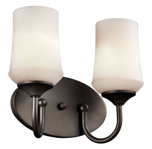 Kichler Lighting - Kichler 45569OZ Aubrey™ 2 Light Vanity Light Olde Bronze®