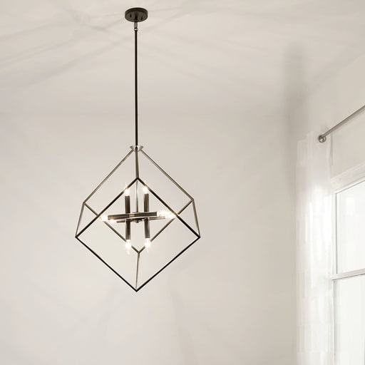 Kichler Lighting - Kichler 42526OZ Cartone™ 8 Light Pendant Olde Bronze®