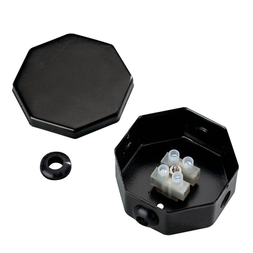Kichler Lighting - Kichler 10189BK Splice Box Assembly Black material