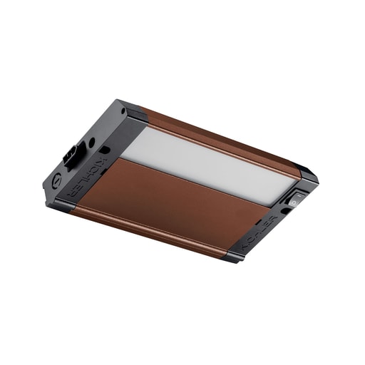 Kichler Lighting - Kichler 4U30K08BZT 4U 8" 3000K LED Cabinet Light Textured Bronze