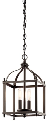Kichler Lighting - Kichler 42565OZ Larkin™ 2 Light Mini Pendant Olde Bronze®