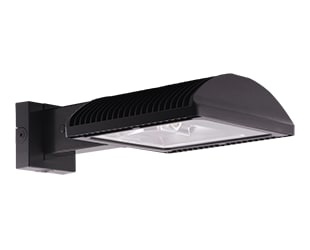 Rab Electric Mfg - RAB WPLED4T150 Type IV 150 watt Bronze Cool LED Wall Pack