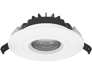 Rab Electric Mfg - RAB G4R14930120W DL GIMBAL 4 RND 14