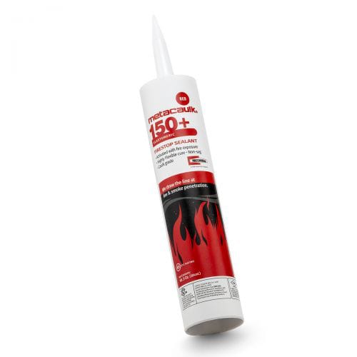 RECTOR - Rectorseal 66648 Metalcaulk 150+ Fire-Rated Sealant, 10.3oz Cartridge