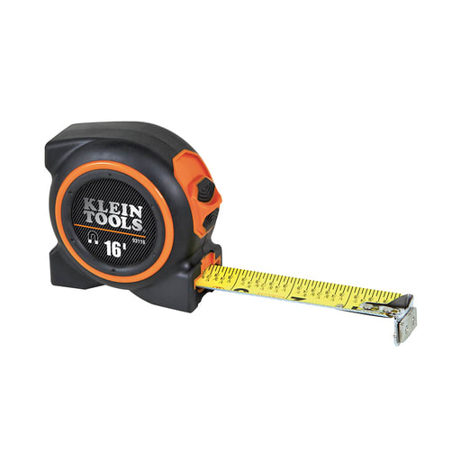 Klein Tool - Klein 93116 Tape Measure- 16' Magnetic