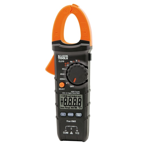 Klein Tool - Klein CL310 Digital Clamp Meter AC Auto-Ranging TRMS