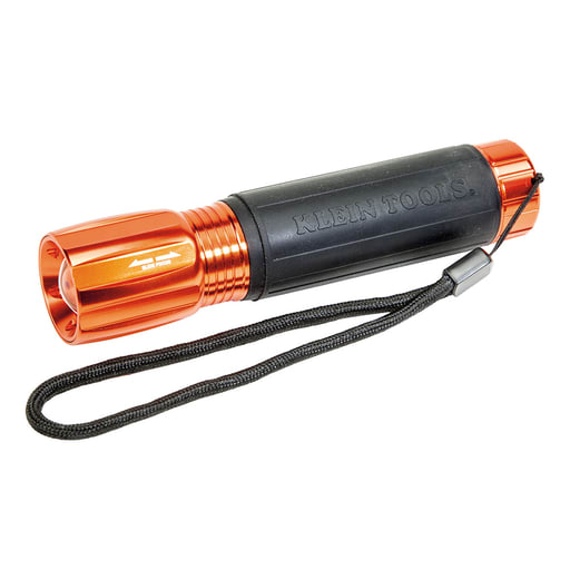 Klein Tool - Klein 56223 Slide Focus Flashlight, Aluminum, (3) AAA Batteries