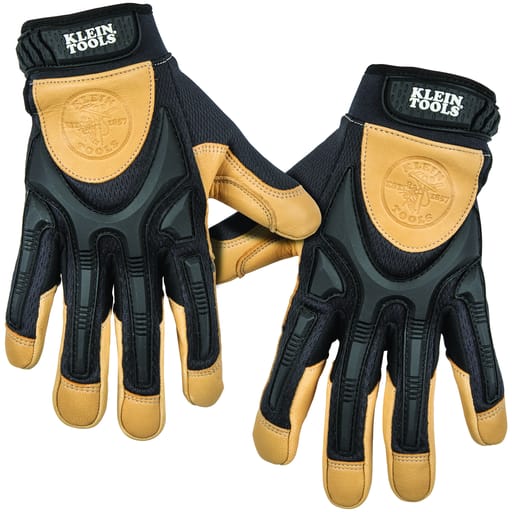 Klein Tool - Klein 60189 Leather Work Gloves, X-Large, Pair