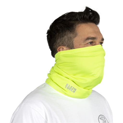 Klein Tool - Klein 60465 Neck and Face Cooling Band, High-Visibility Yellow