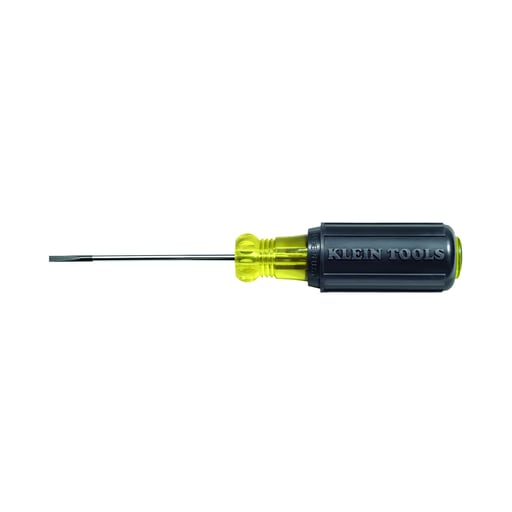 Klein Tool - Klein 612-4 Terminal Block Screwdriver, 1/8" Cabinet