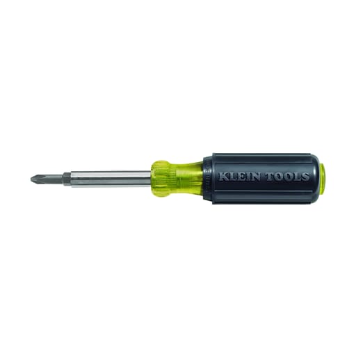 Klein Tool - Klein 32476 Multi-Bit Screwdriver / Nut Driver, 5-in-1, Phillips, Slotted Bits