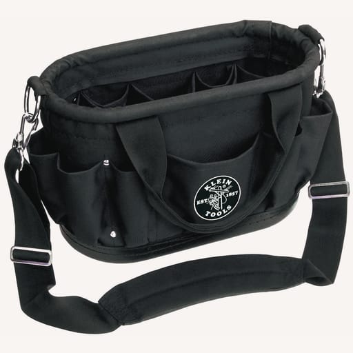 Klein Tool - Klein 58888 12 Pocket Tool Tote with Shoulder Strap