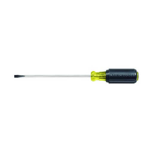 Klein Tool - Klein 601-6 3/16" Cabinet-Tip Screwdriver - 6" Round-Shank